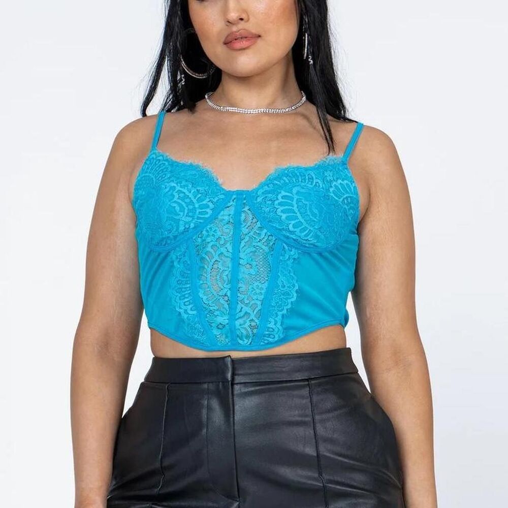 Princess-polly Women's Blue Corset